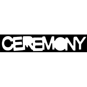 Ceremony Oversized Sticker Front