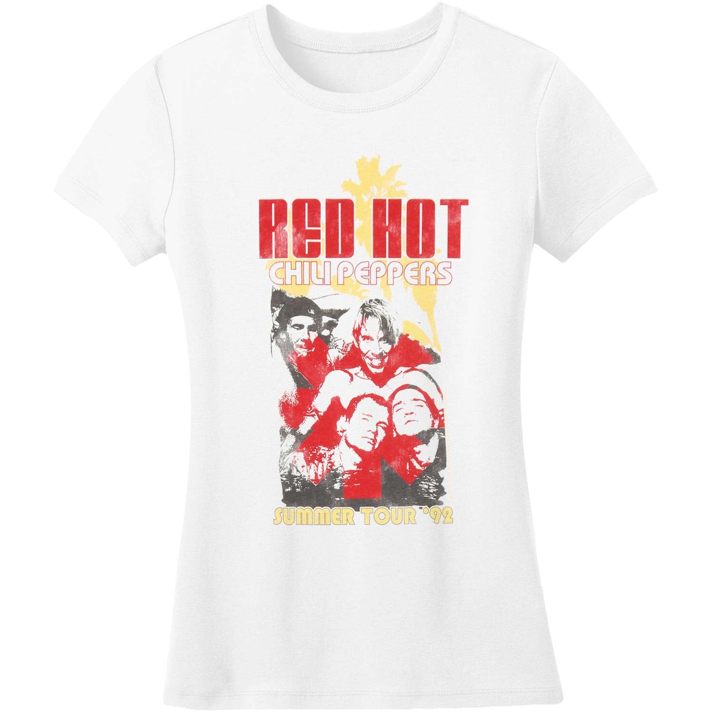 Red Hot Chili Peppers Summer 92 Junior Top Front