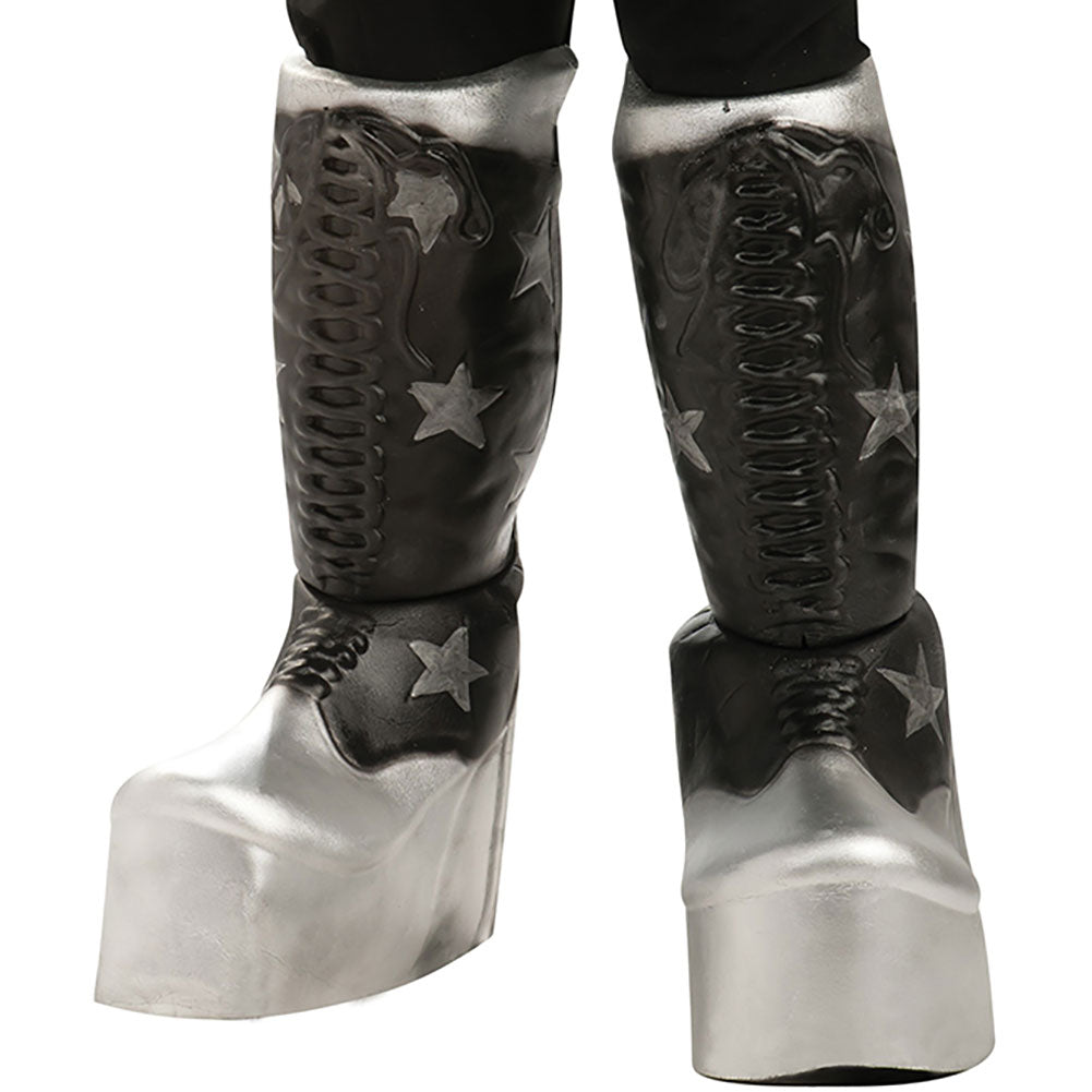KISS Star Child Adult Shoe Covers Costume Accessory Front