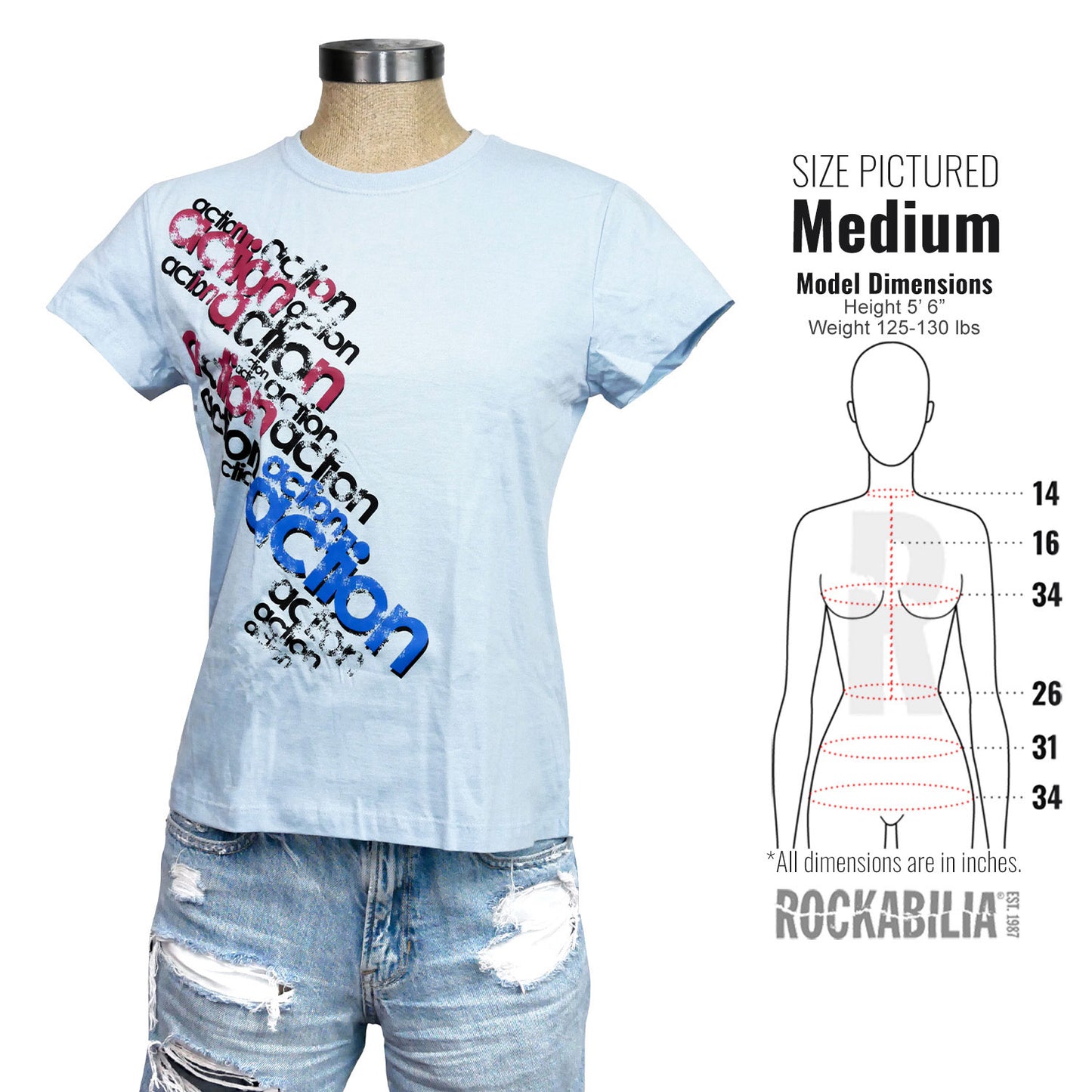 No Action Junior Top