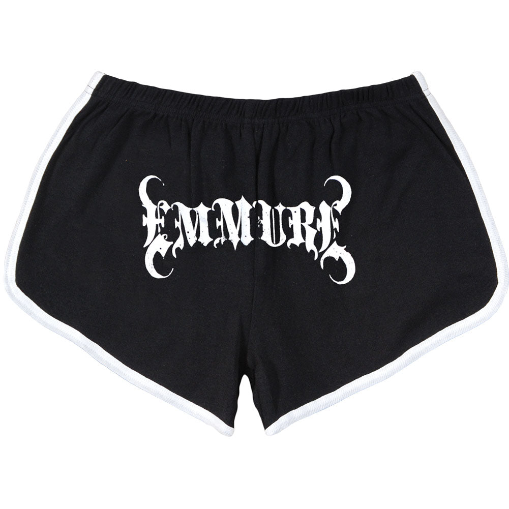 Emmure Logo Booty Shorts Back