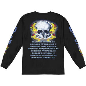 Black Label Society Dragon Tour August 2010 Long Sleeve Back