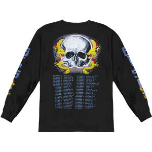 Black Label Society Order Of The Black Fall Tour (Limited Quantity) Long Sleeve Back