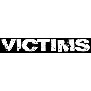 Victims Logo Sticker Front