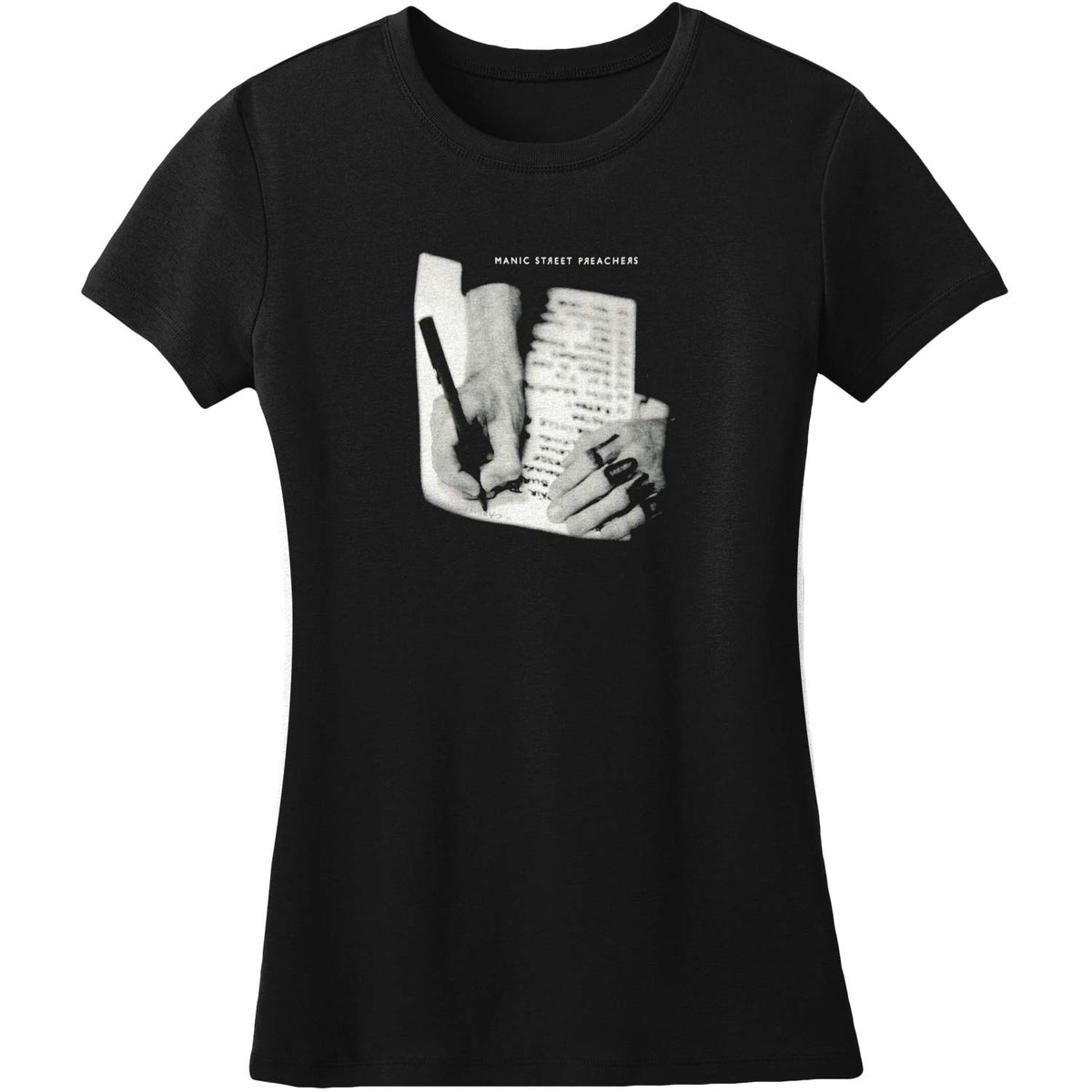 Manic Street Preachers Richey's Hand Soft Junior Top Front