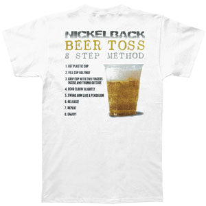 Nickelback Beer T-shirt Back