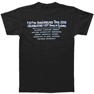 Smashing Pumpkins 20 Years 2008 Tour T-shirt Back