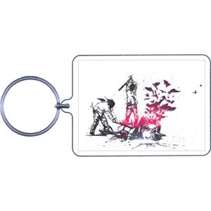 Three Days Grace Life Starts Now Plastic Key Chain Back