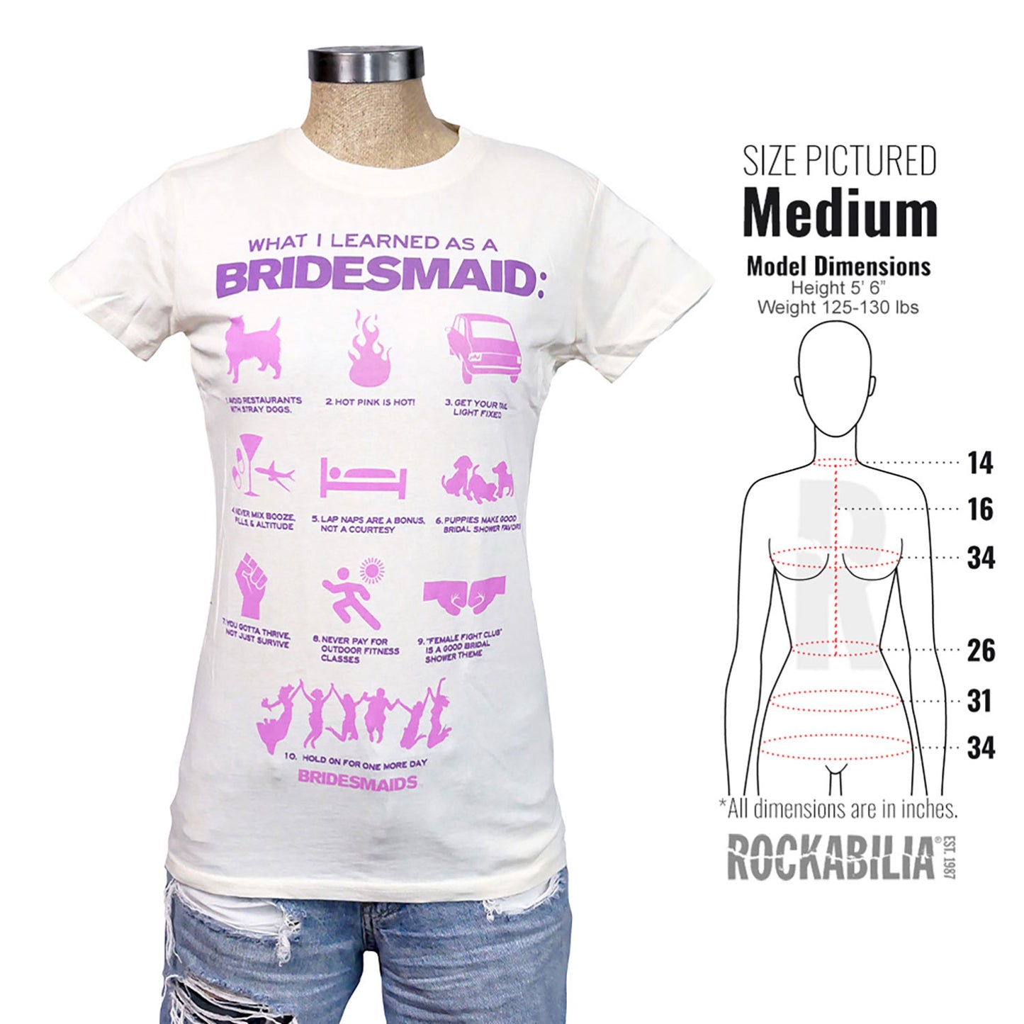 Bridesmaids What I Learned Junior Top Alt 3