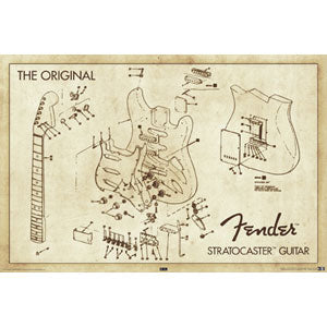 Fender Original Domestic Poster