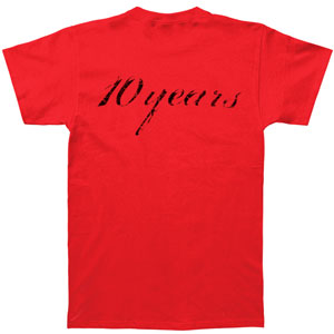 10 Years Bird Slim Fit T-shirt Back