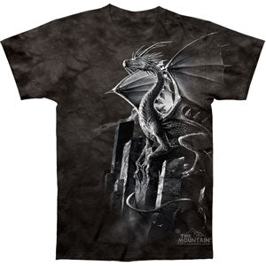 Fantasy Silver Dragon T-shirt