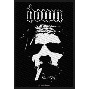 Down Logo/Face Woven Patch Front