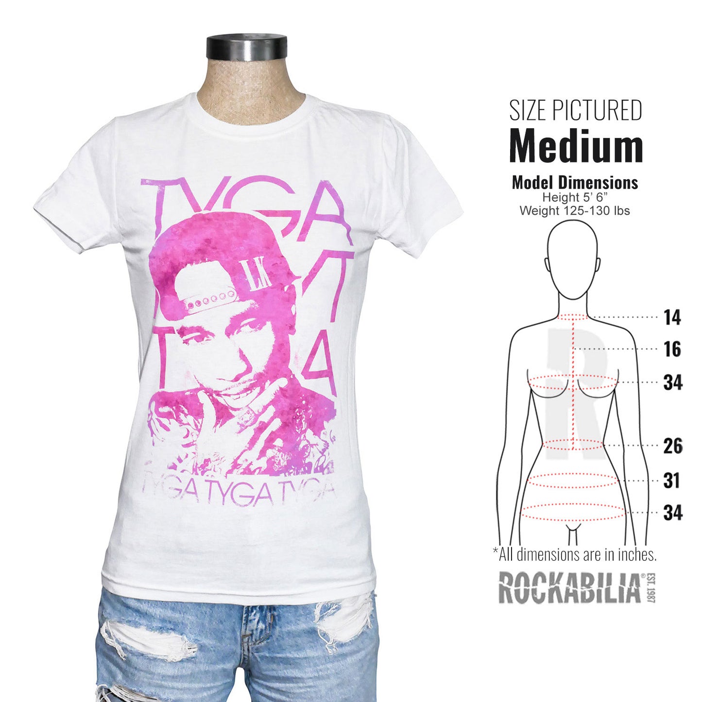 Swirly Colors Junior Top