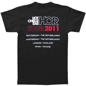 Hot Chelle Rae B & W Photo 2011 Tour Slim Fit T-shirt Back