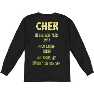 Cher Gold Long Sleeve Back