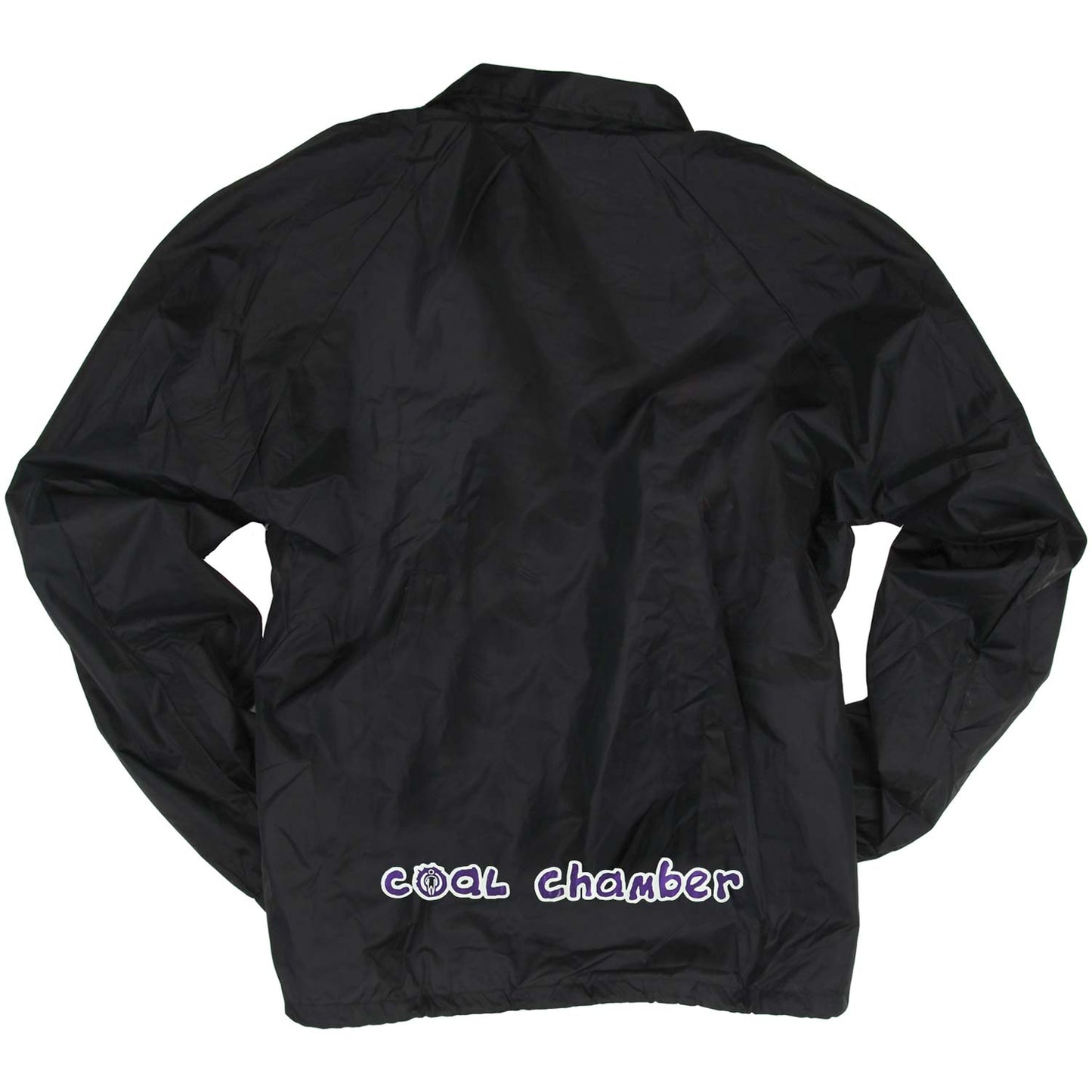 Coal Chamber Chamber Music Logo Windbreaker Back