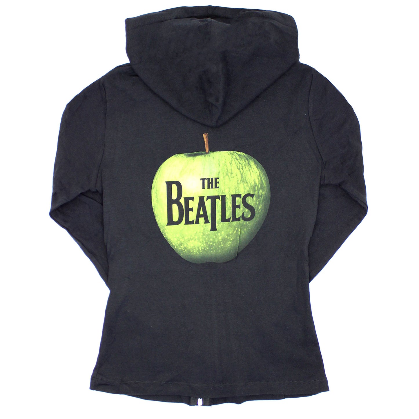Beatles Green Apple Girls Jr Hooded Sweatshirt Back