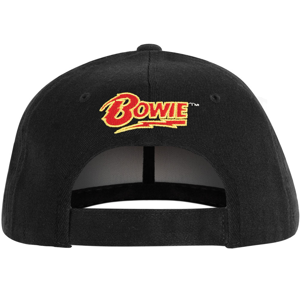 David Bowie Flash Logo Baseball Cap Back