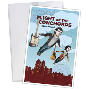 Flight Of The Conchords Born To Folk Poster Print