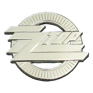 ZZ Top Circle Logo Pewter Pin Badge