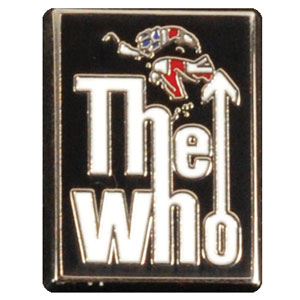 Who Leap Logo Pewter Pin Badge Front