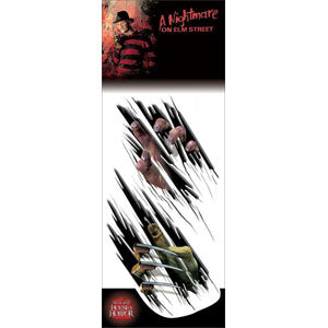 Nightmare On Elm Street Freddy Krueger Wall Grabber Sticker Front