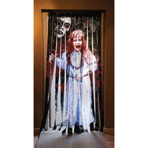 Exorcist Doorway Drape Movie Prop Front