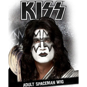 KISS Spaceman Wig Costume Accessory