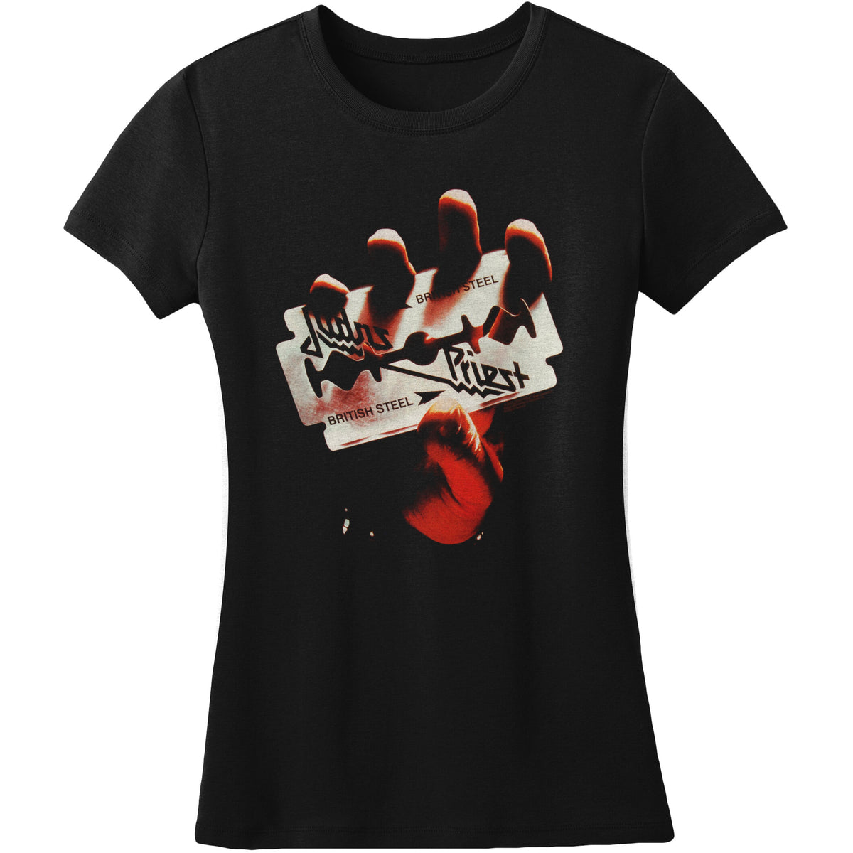 Judas Priest British Steel Soft Junior Top Front