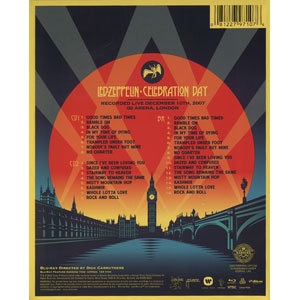 Led Zeppelin Blu-Ray Back