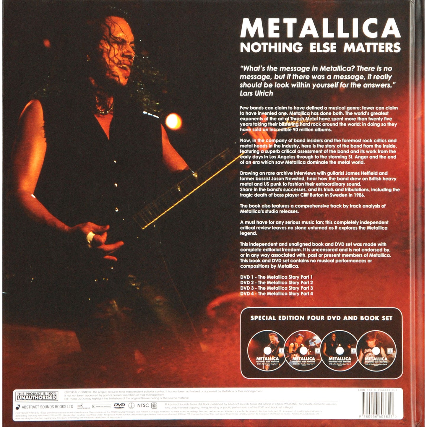 Metallica DVD/Book Combos
