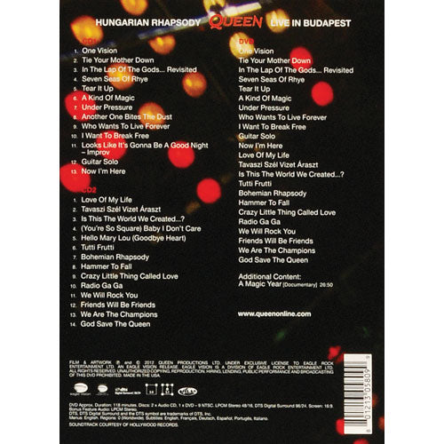 Queen DVD