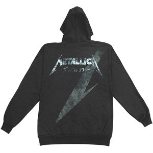Metallica Shroud Zippered Hooded Sweatshirt Back