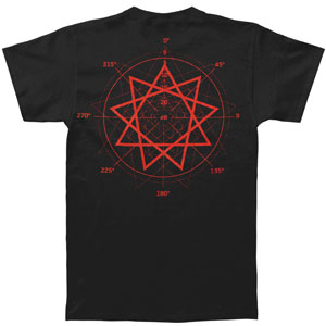 Slipknot Red Frames T-shirt Back