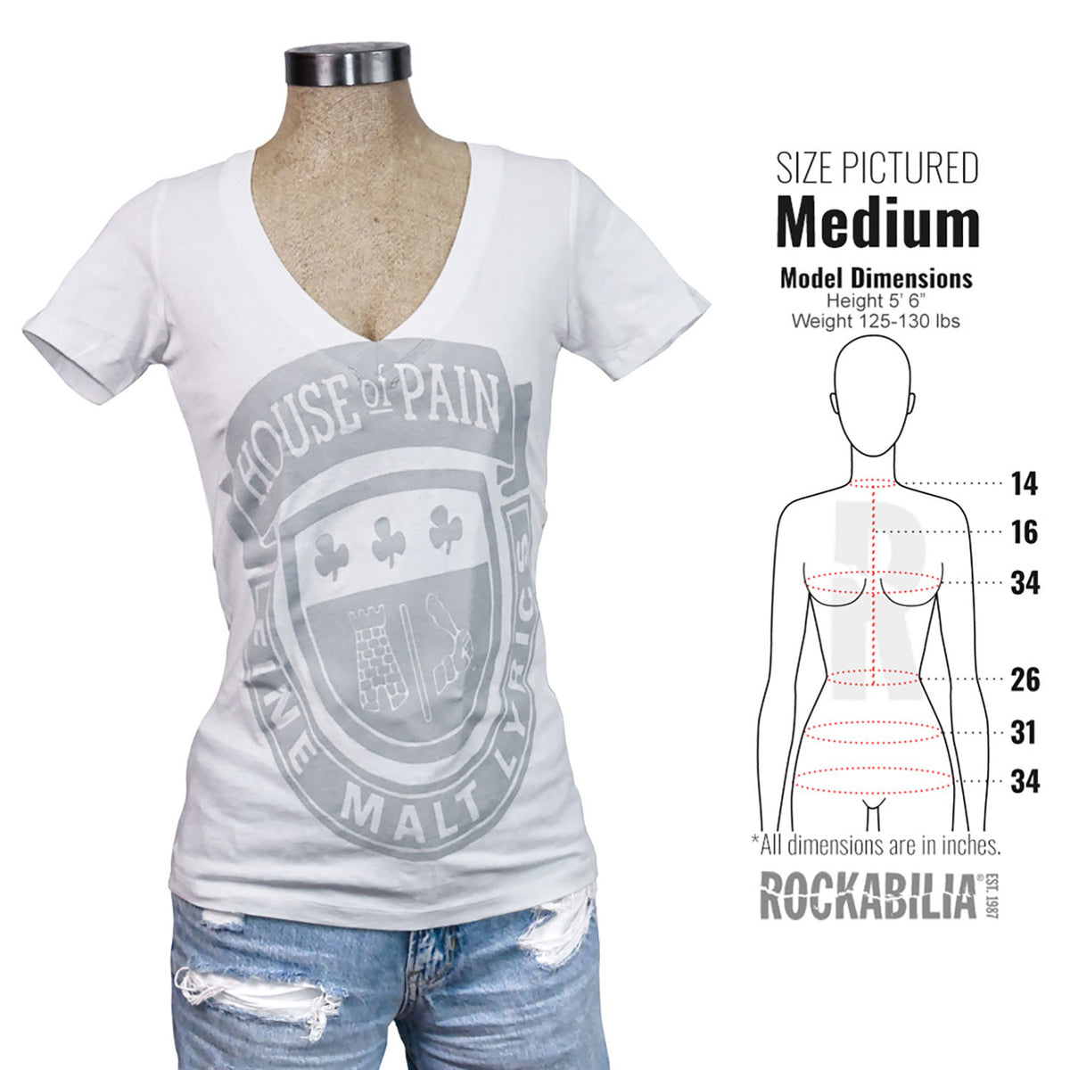 House Of Pain Crest Soft Junior Top Alt 3