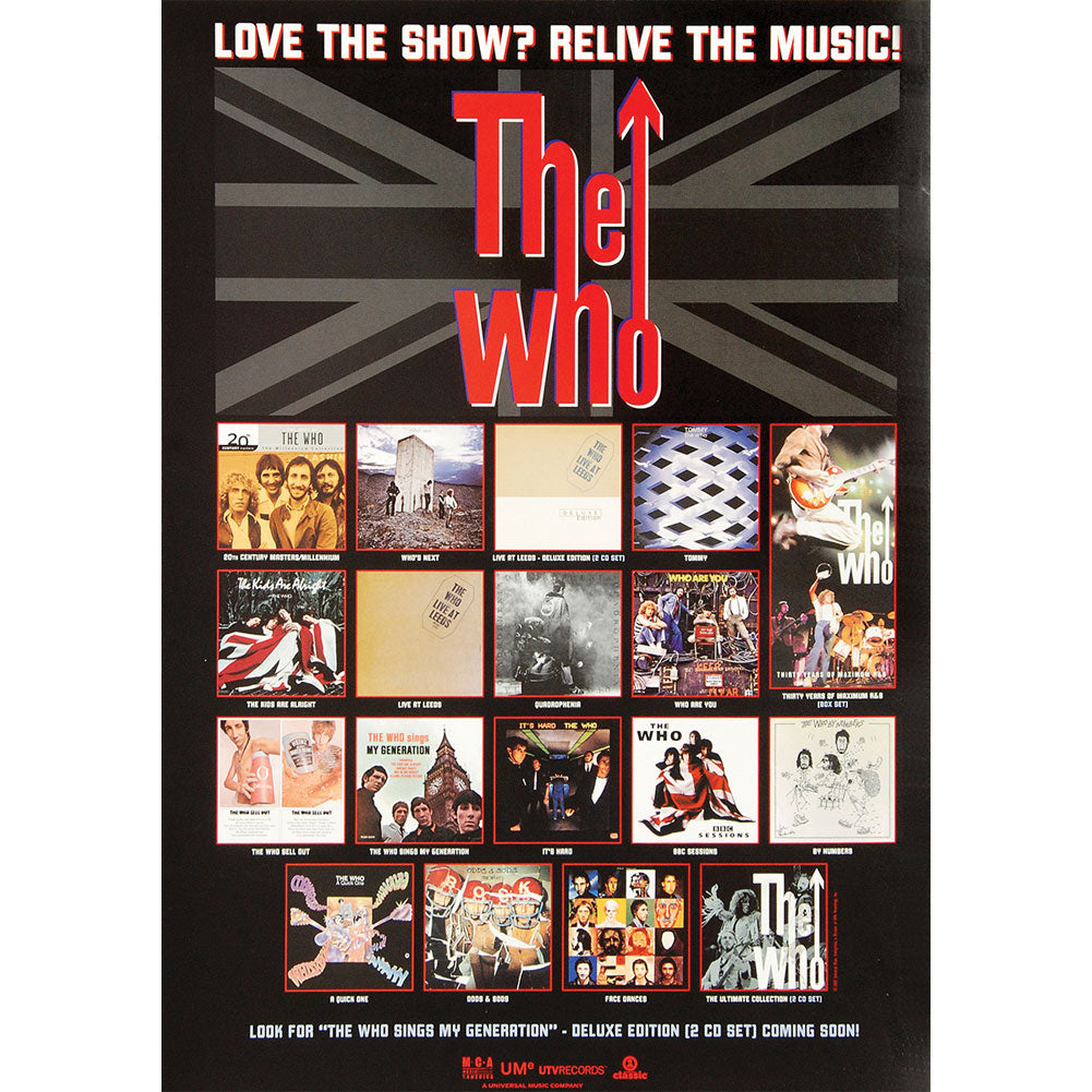 Who Tour Tour Book