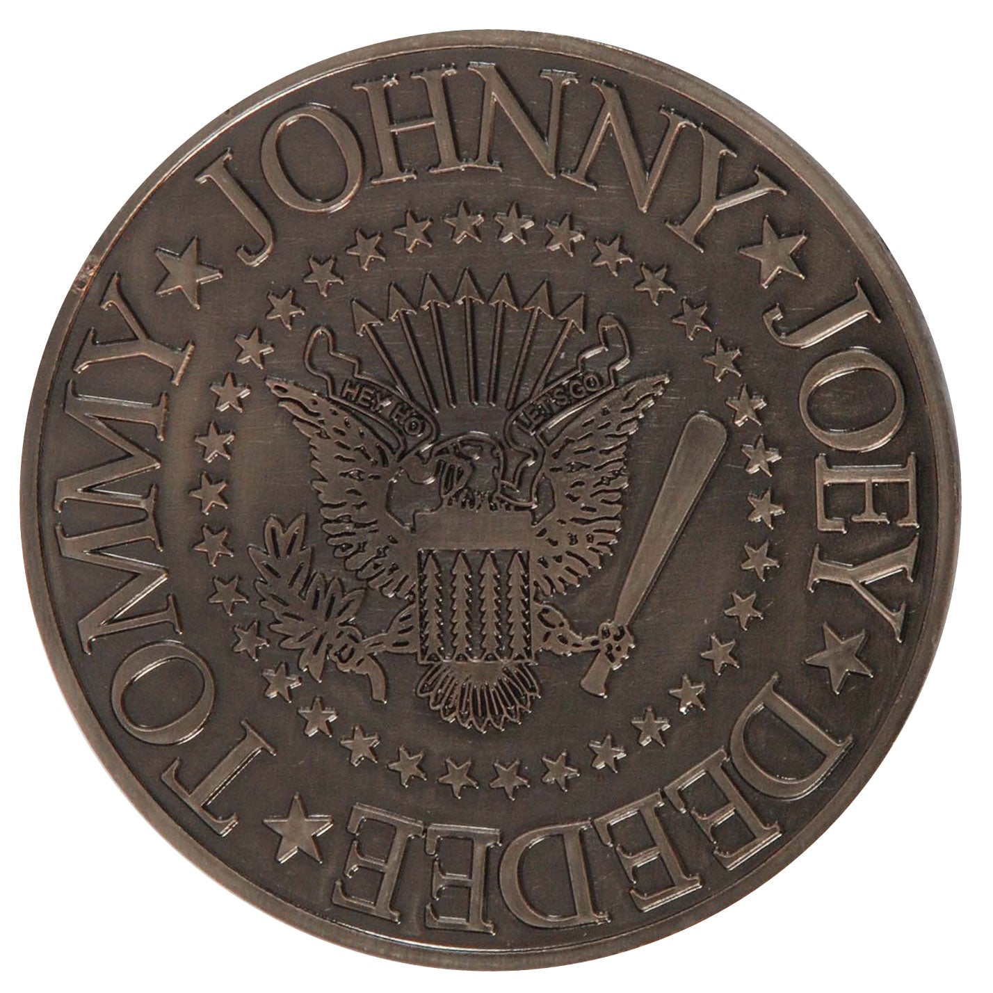 Ramones Classic Logo Belt Buckle Front