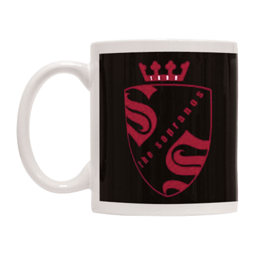 Sopranos Crest Logo Coffee Mug Front