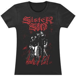 Sister Sin Hearts Of Cold Junior Top Front