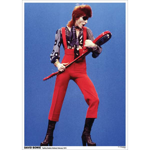David Bowie Holland 1974 Import Poster Front