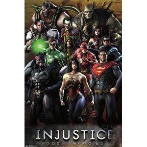 Injustice: Gods Among Us Grid Domestic Poster