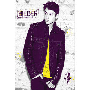 Justin Bieber Wall Domestic Poster Front