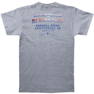 Jason Aldean Fayetteville Event 2011 Slim Fit T-shirt Back