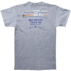 Jason Aldean Tulsa Event 2011 Slim Fit T-shirt Back