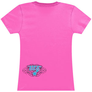 Montgomery Gentry Barbed Wire Junior Top Back