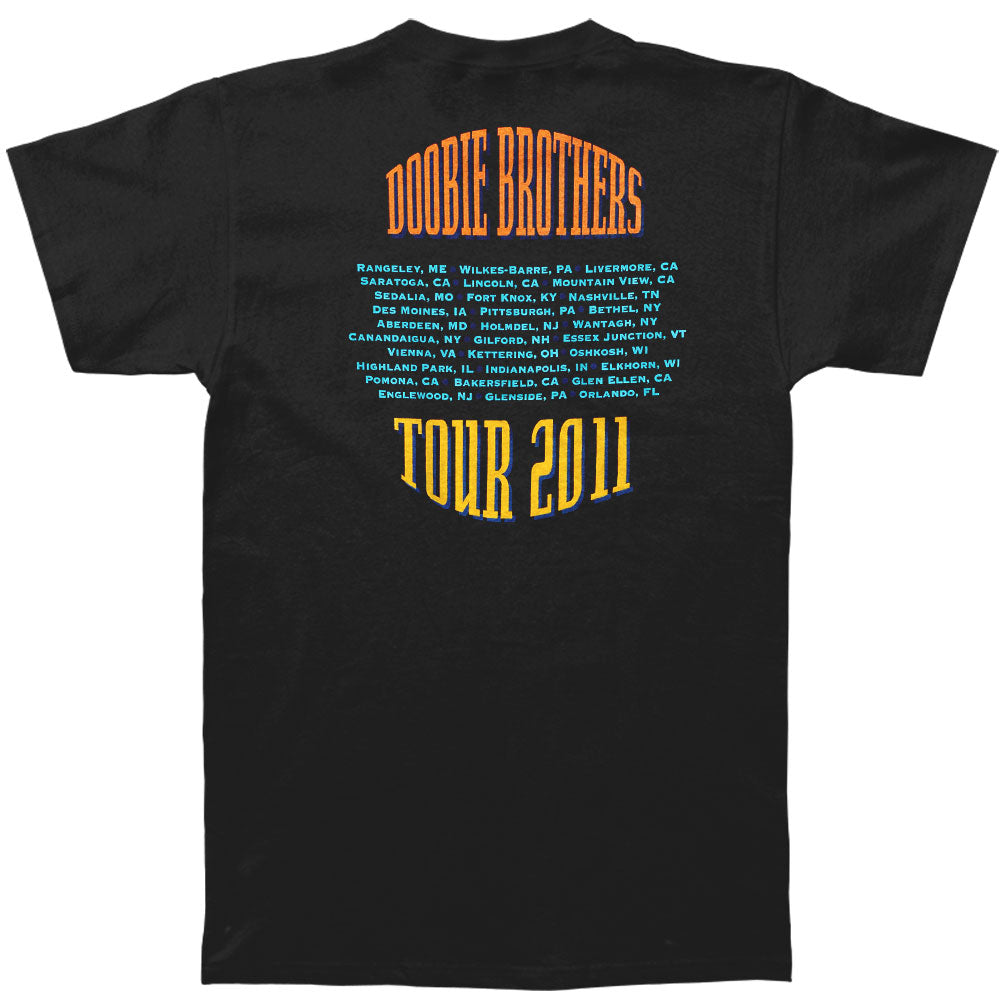 Doobie Brothers Wings 2011 Tour T-shirt Back