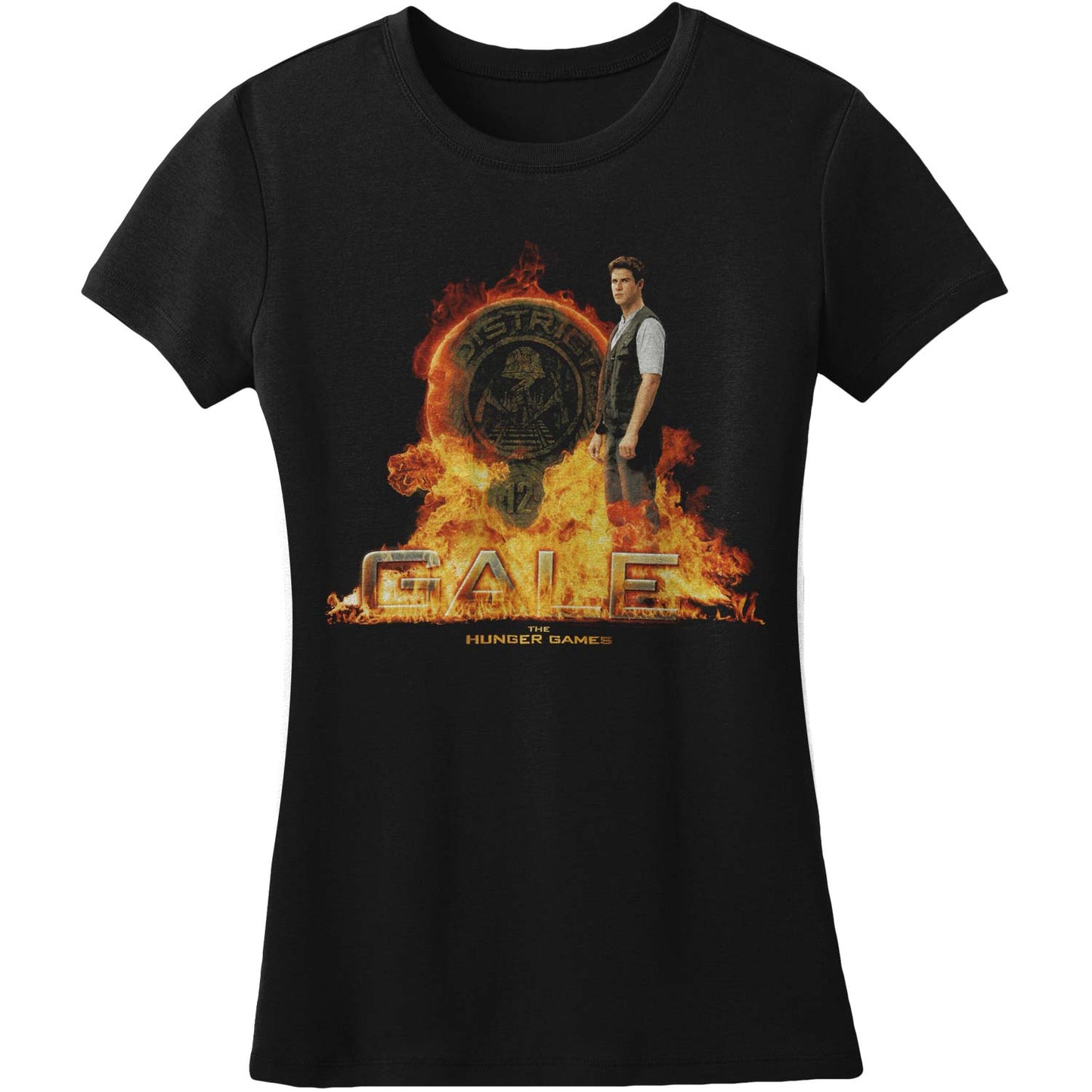 Hunger Games Gale In Fire Soft Junior Top