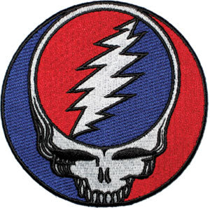 Grateful Dead 8 Inch Oversized Back Patch Front