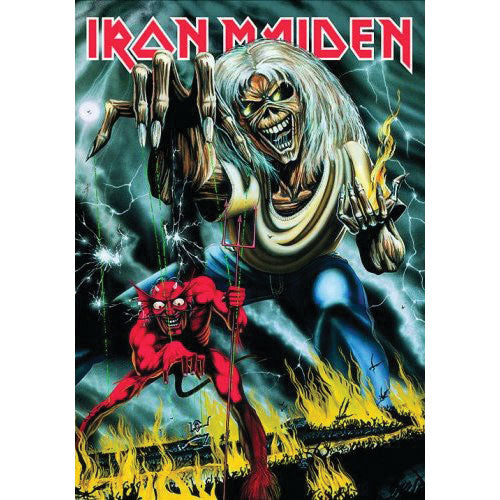 Iron Maiden Number Of The Beast Post Card Front